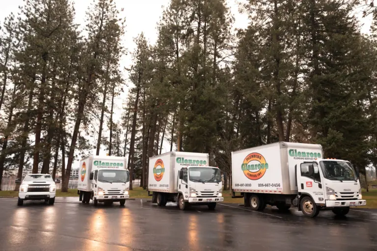 Glenrose Plumbing Trucks