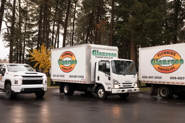 Glenrose Plumbing Trucks